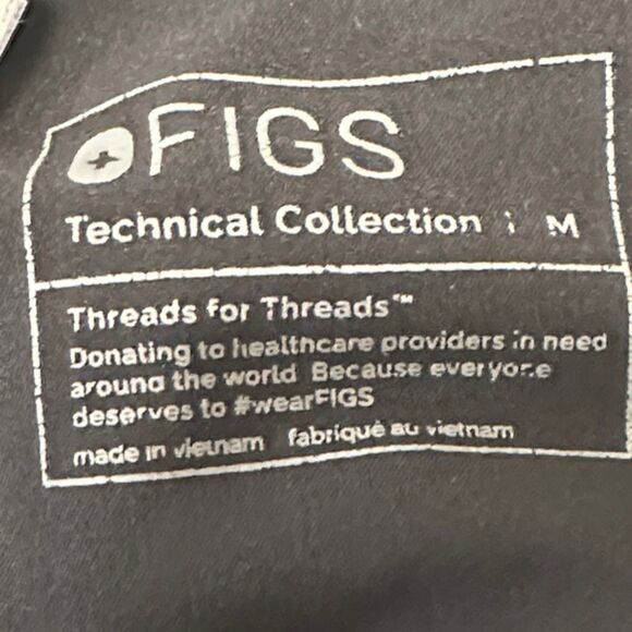FIGS Technical Collection Jogger Scrub Pants Size Medium Nursing Healthcare - Picture 9 of 12